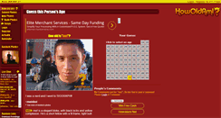 Desktop Screenshot of howoldami.net
